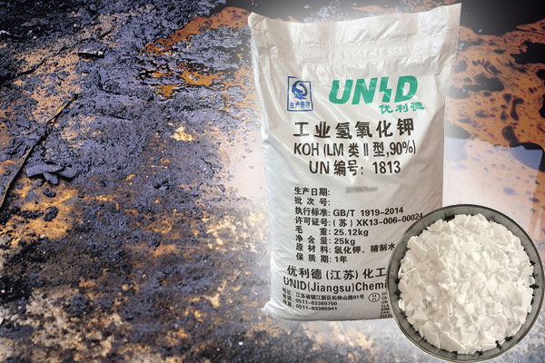 氫氧化鉀去油污的原理